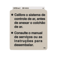 Hillrom Label, Aircontrol, Brazilian Portuguese - 134718