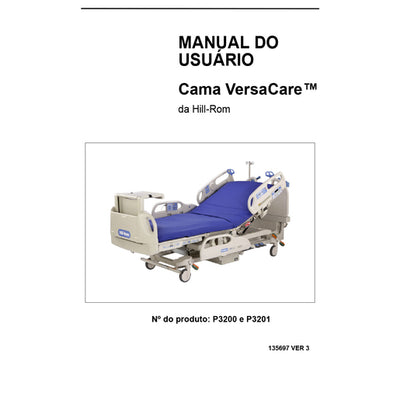 Hillrom User Manual, VersaCare, Brazilian Portuguese - 135697