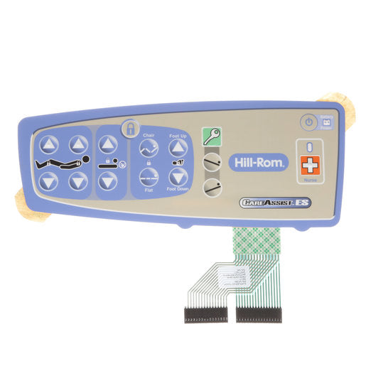 Hillrom Left Caregiver Overlay w/Bed Controls and Nurse Call - 141283