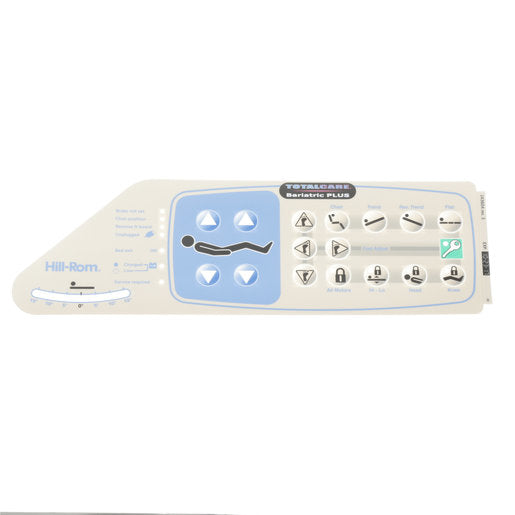 Hillrom Label, Caregiver Control, RH - 143604