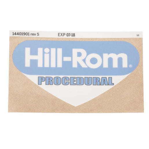 Hillrom Label, End, Stretcher, Transport - 14401901