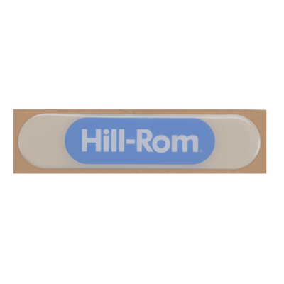 Hillrom Label, Polydome Headboard Logo - 144161