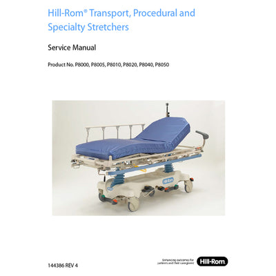 Hillrom Service Manual, Stretcher, English - 144386