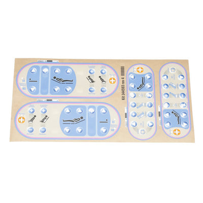 Hillrom Label, Kit-Siderail, N, L, T, A - 144593