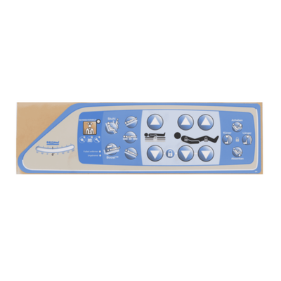 Hillrom Label, Caregiver Control, w/NC, RH, German - 147228202