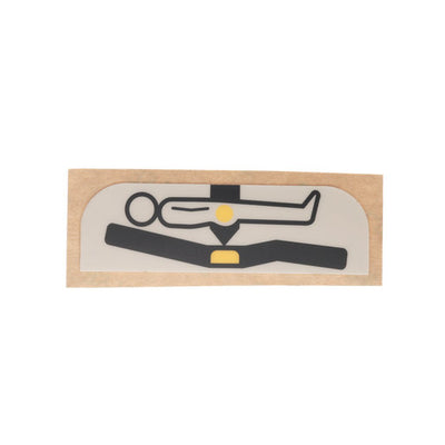 Hillrom Label, Hip Locator, Intl, LH -  14723101