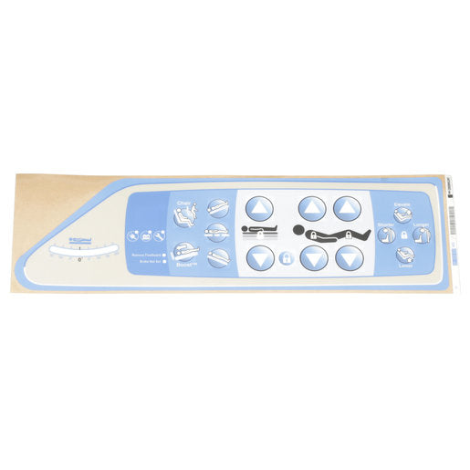 Hillrom Label, Caregiver Control, w/o NC, RH, English - 147340102