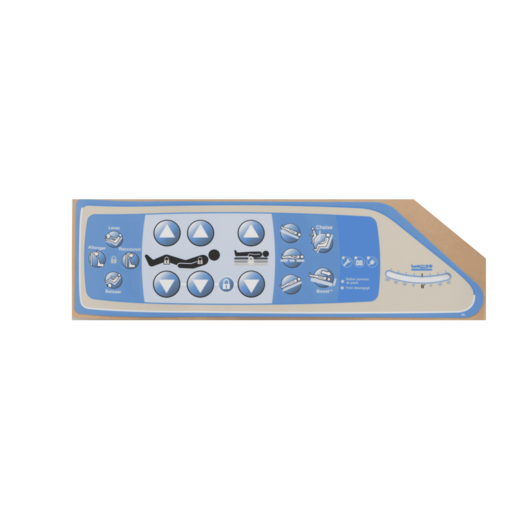 Hillrom Label, Caregiver Control, w/o NC, LH, French - 147340301
