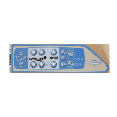 Hillrom Label, Caregiver Control, w/o NC, LH, Spanish - 147340401