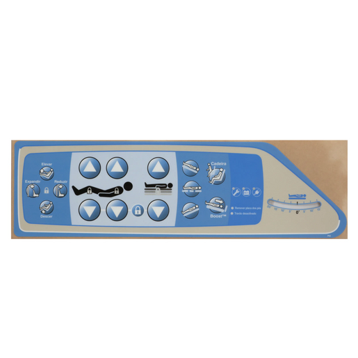 Hillrom Label, Caregiver Control, w/o NC, LH, Portuguese - 147340501