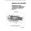 Hillrom User Manual, TotalCare M Model & Duo 2, Spanish - 149485