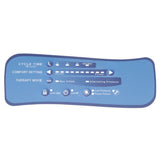 Hillrom 300 WS Control Panel Mylar - 149593