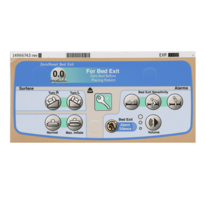 Hillrom Label, Pod, Air, PPM, no Display - 14966743
