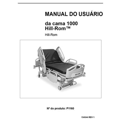 Hillrom User Manual, HillRom 1000, Brazilian Portuguese - 154544