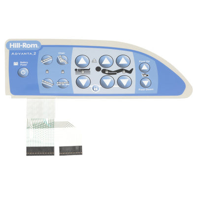 Hillrom Caregiver Controls, w/o NC FD, RH - 155830