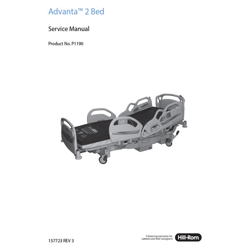 Hillrom Service Manual, Advanta 2 - 157723