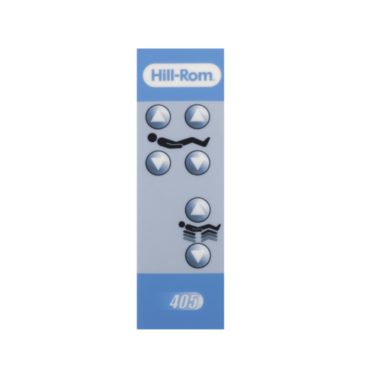 Hillrom Label, Left Guardrail, Inside - 159393