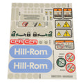 Hillrom Label, Careassist Sheet - 160496