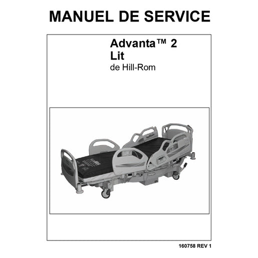 Hillrom Service Manual, Advanta 2 - 160758