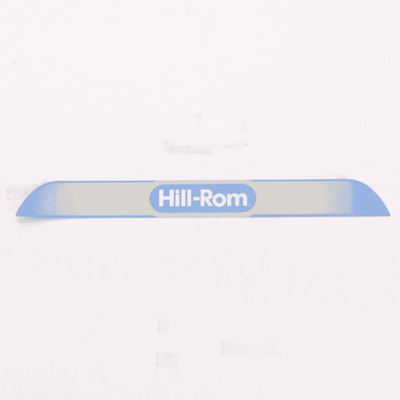 Hillrom Label, Basic O2 Shroud w/o Ptm - 161195