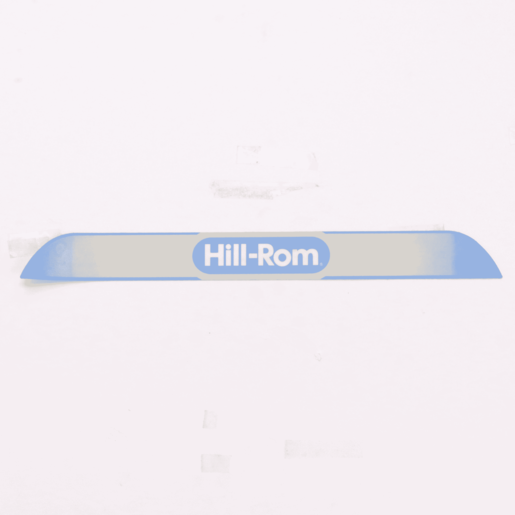 Hillrom Label, Basic O2 Shroud w/o Ptm - 161195