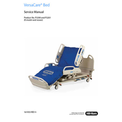 Hillrom Service Manual, VersaCare Bed Model K & Up - 161955