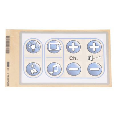 Hillrom Label, Entertainment Control, LH - 16942101