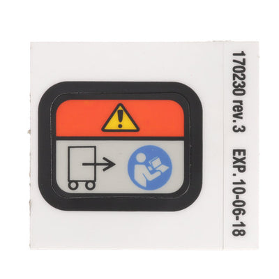 Hillrom Label, Warning - 170230