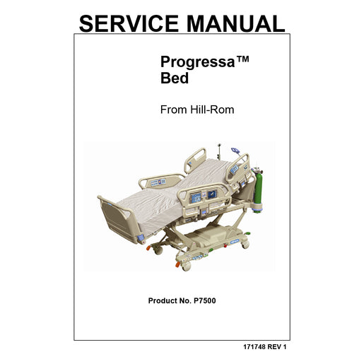 Hillrom Service Manual, Progressa - 171748