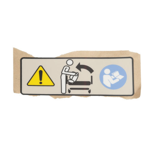 Hillrom Label, Tip Warning - 175325