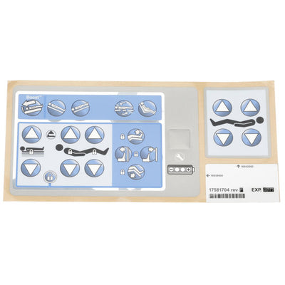 Hillrom Kit, Control Label, no NC, RH - 17581704