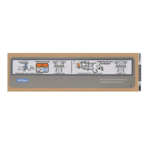 Hillrom Label, Head End Control Box, Turkish - 1778162801
