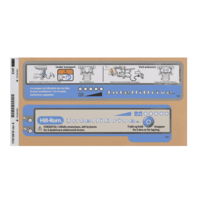 Hillrom Kit, Intellidrive Label, no - 17813819