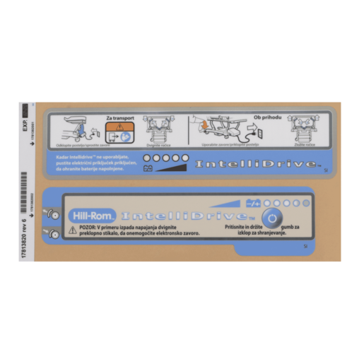 Hillrom Kit, Intellidrive Label, Si - 17813820