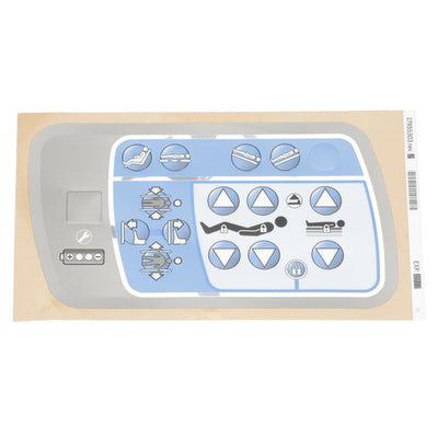 Hillrom Label, Caregiver Control, no NC, LH - 17955303