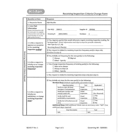 Hillrom User Manual, Triflex Impulse Drive - 184413