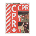 Hillrom Label, CPR Instructions, French - 184438301