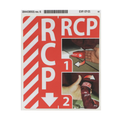 Hillrom Label, CPR Instructions, Polish - 184438501