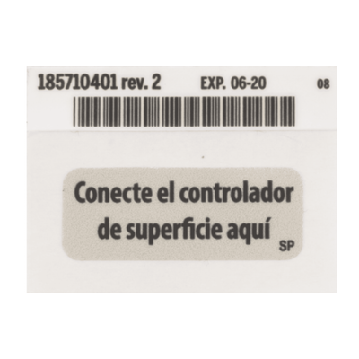 Hillrom Label, Surface Comm, Spanish - 185710401