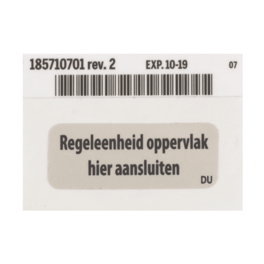 Hillrom Label, Surface Comm, Dutch - 185710701