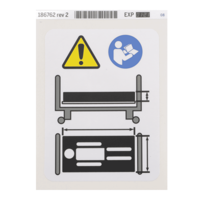 Hillrom Label, Mattress Replacement - 186762