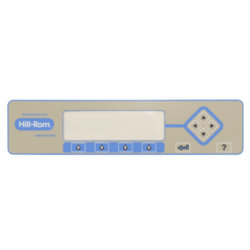 Hillrom Label, Button - 191461