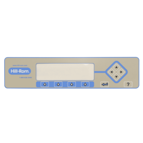 Hillrom Label, Button - 191461