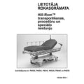 Hillrom User Manual, Trnspt Stretch, Latvian - 192264