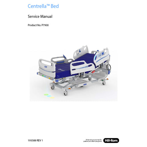 Hillrom Service Manual, Centrella Smart+ - 193588