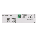 Hillrom Label, English Scale for Older Beds - 193630-07