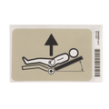 Hillrom Label, Head Pivot - 19445001