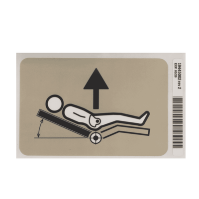 Hillrom Label, Head Pivot - 19445002