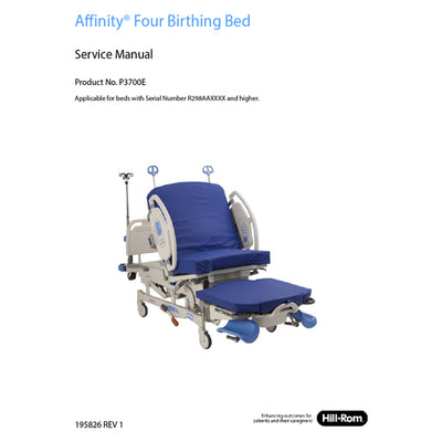 Hillrom Service Manual, Affinity 4 Lv Air - 195826