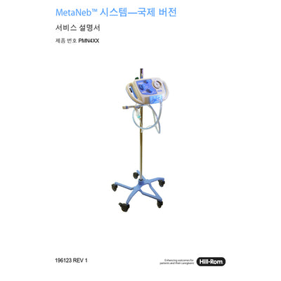 Hillrom Service Manual, Metaneb 4.0, Ko - 196123